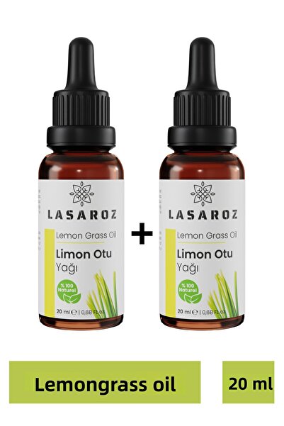 lasaroz 2 Pieces of Lemongrass Oil 20 ml