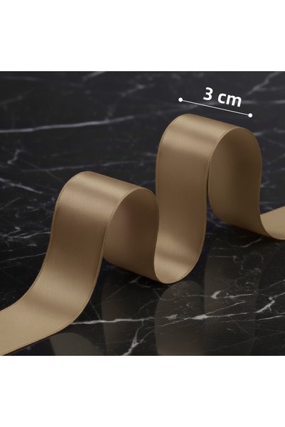 hdcw 10 Meters - 3 cm Satin Ribbon, Decoration, Party, Wedding, Invitation, Packaging, Decoration