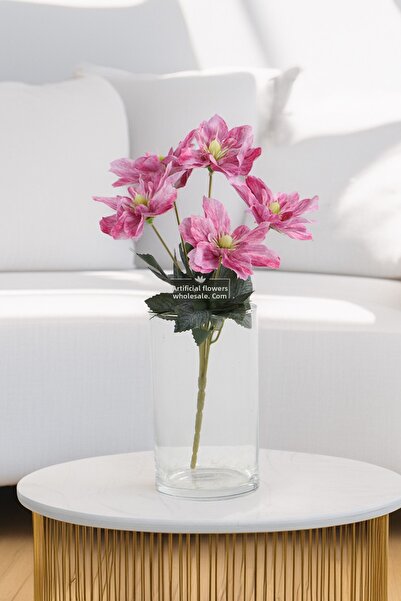 Yapay Çiçek Deposu Τεχνητό 5 Λουλούδια Αστέρι 30 εκ. Φούξια