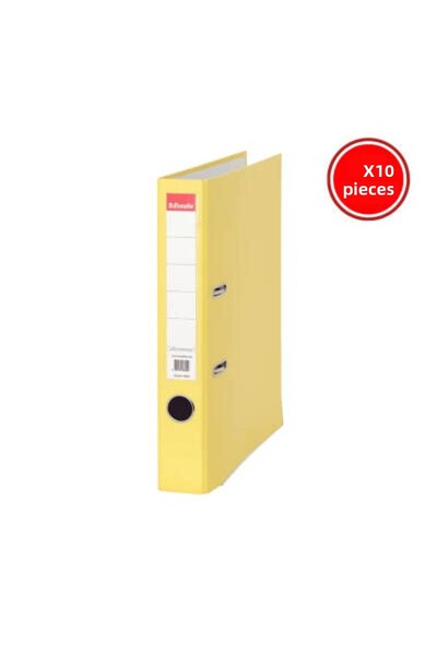 Esselte Eseelte Office Folder, 10 Pieces, Economical Narrow, Yellow