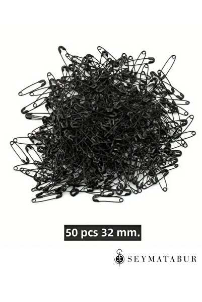 BALIM ÖRGÜ EVİ Ace cu cârlig 32 mm 50 buc Negru