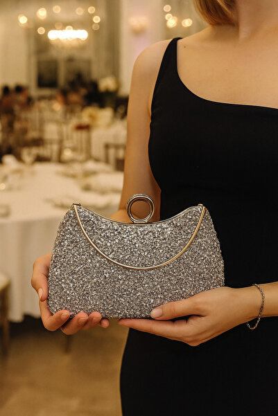 Millacom Βραδινή τσάντα με πέτρες, τσάντα για ειδικές περιστάσεις