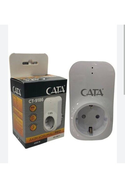 Cata AKIM KORUMALI PRİZ TEKLİ CT-9186 TV KORUMA