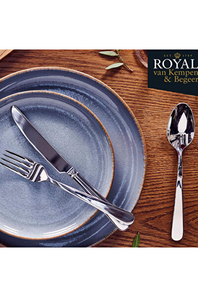 PUFO Elegant steel cutlery set, 6 pieces, silver