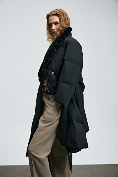 Lufian 122120048 Hermens Goose down Women's Coat Black