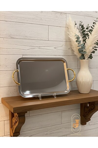 aljahwari Luxury single handle serving tray, medium size