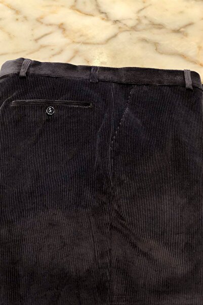 Lumo Mağaza Erkek Füme Renk Cosserat Fransız Kadife Teflon Kumaş Pantolo