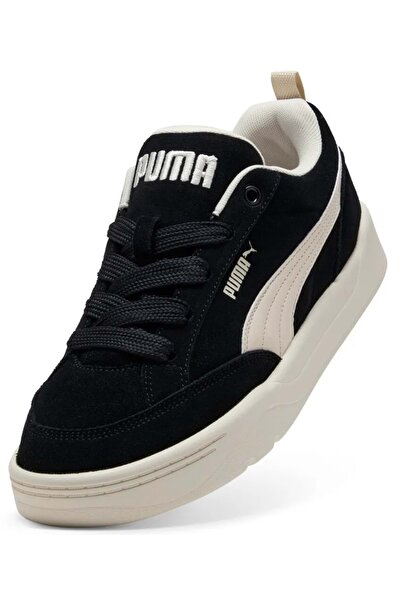 Puma Park Lifestyle Raw 401606 Unisex Sports Shoes Black-White