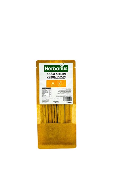 Herbarius Doğal Seylon (SEYLAN) Çubuk Tarçın 100 gr