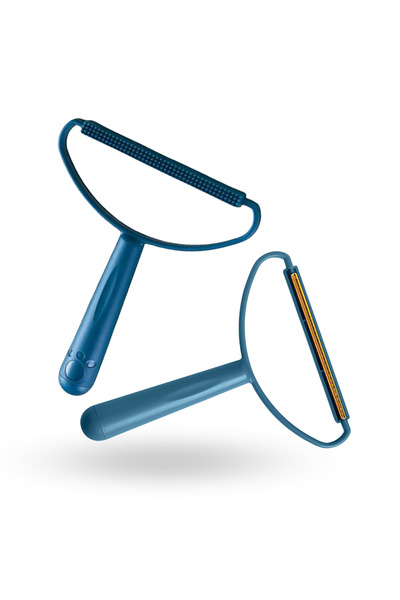 ForWhat Aparat de colectare a părului de covor pentru haine de pulover cu două fețe pentru birou, acasă, birou, curte, igienă