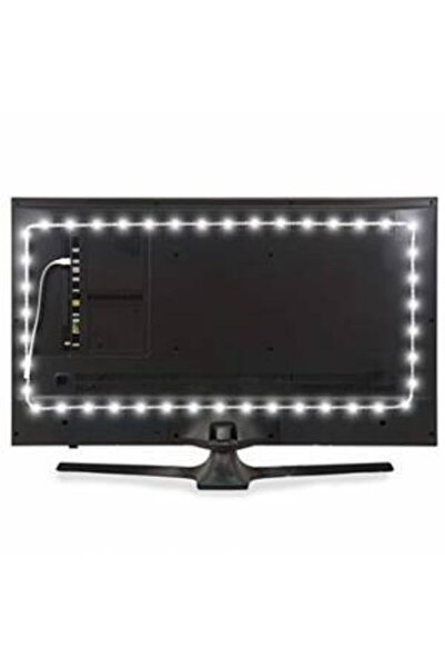 Genel Markalar 2x100 - 2x50cm Günışığı Tv Arkası Aydınlatma Usb Şerit Led Işık