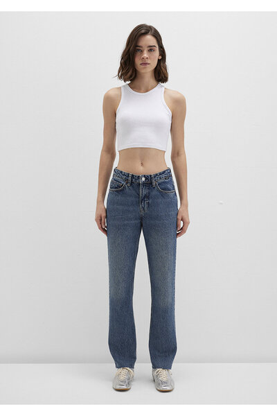Mavi New York Classic Denim Puslu Koyu Jean Pantolon 101441-88581