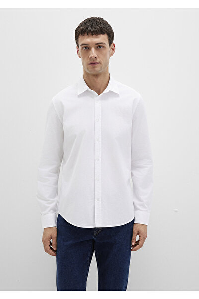 Mavi Beyaz Gömlek Slim Fit / Dar Kesim 0211673-85310