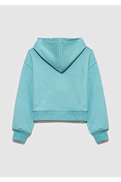 Mavi Logo Baskılı Yeşil Sweatshirt 7S10124-71748