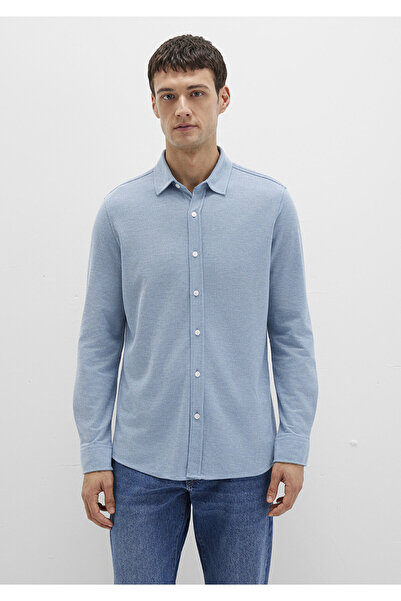 Mavi Gömlek Slim Fit / Dar Kesim 0211513-80896