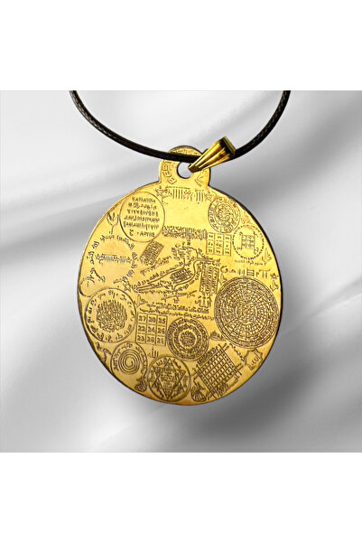 Bronz MÛHR-İ LÂ YEZÂL TILSIM KOLYE