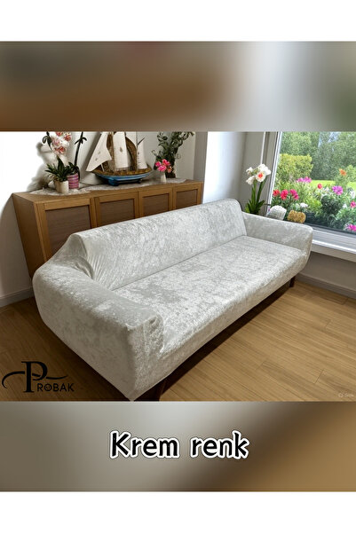 probak غطاء أريكة مخملي مطاطي 3 مقاعد |   غطاء أريكة |   غطاء غطاء أريكة سرير