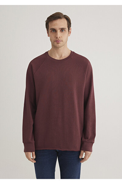 Mavi Long Sleeve Claret Red T-Shirt Regular Fit 0612510-70396