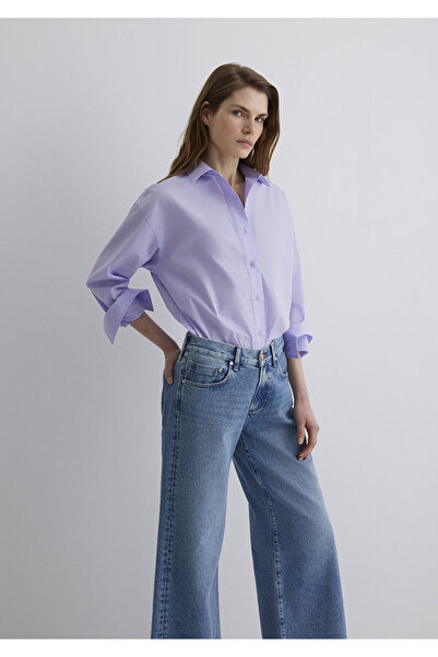 Mavi Purple Shirt Oversize / Wide Cut 1211151-70523