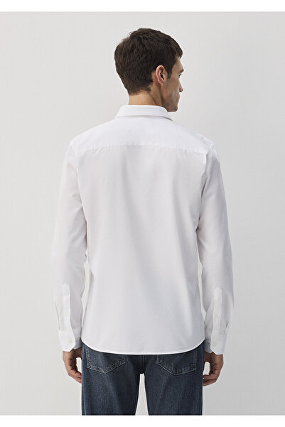 Mavi Tencel TM Beyaz Gömlek Slim Fit / Dar Kesim 0211573-620