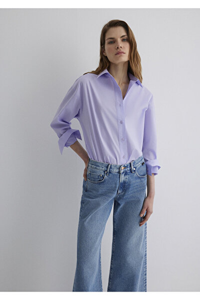 Mavi Purple Shirt Oversize / Wide Cut 1211151-70523