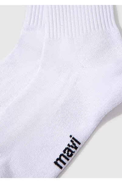 Mavi White Socket Socks 0911879-620