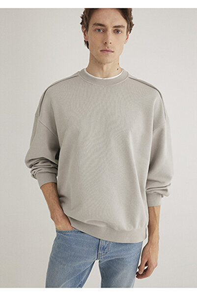 Mavi Φούτερ Crew Neck Grey 0S10314-82577