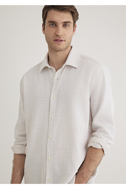Mavi Beyaz Gömlek Slim Fit / Dar Kesim 0210053-70004