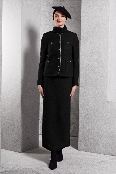 Alvina DÜĞMELİ ETEKLİ TAKIM 30506