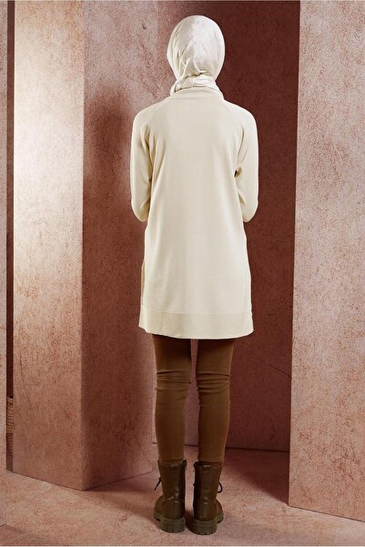 Alvina 45018 Μοντέλο Πλεκτό Τούνικ με λεπτομέρεια με κουμπιά