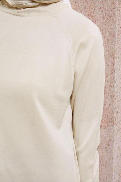 Alvina 45018 Μοντέλο Πλεκτό Τούνικ με λεπτομέρεια με κουμπιά