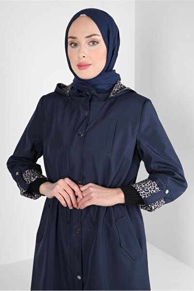Alvina TRENCH CU MODEL LEOPARD 10842