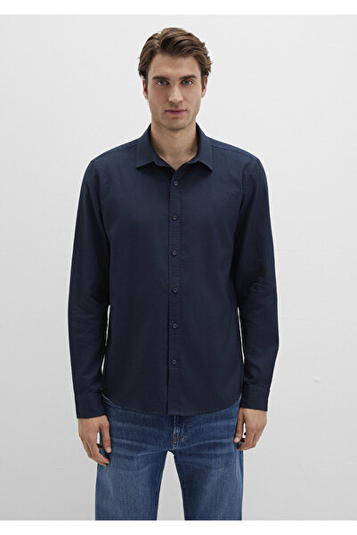 Mavi Lacivert Gömlek Slim Fit / Dar Kesim 8810217-81583