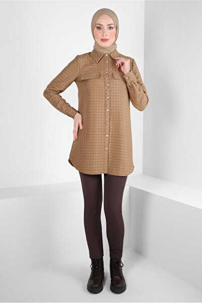 Alvina تونيك مربع منقوش 44353