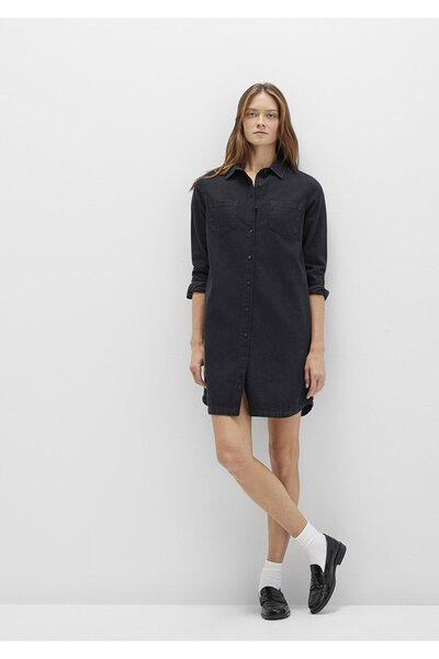 Mavi Liz Casual Antrasit Jean Elbise 130656-34926
