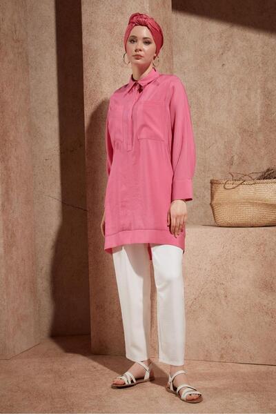 Alvina GÖMLEK YAKA TUNİK 44433