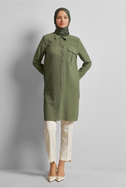 Alvina Shirt Collar Tunic 45576