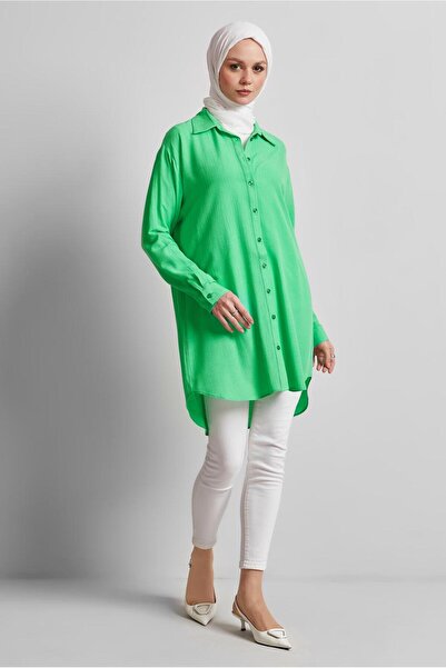 Alvina Shirt Collar Tunic 44810