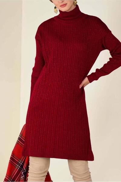 Alvina Silvery Knitting Tunic 4506