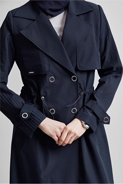 Alvina BELİ BÜZGÜLÜ TRENÇKOT 10959