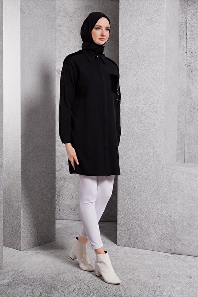 Alvina Teseture Tunic with Brosch Detail 45148