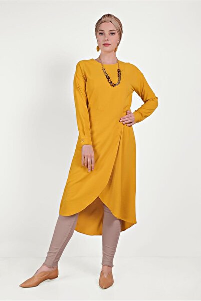 Alvina Asymetric Cut Zip Tunic 40470