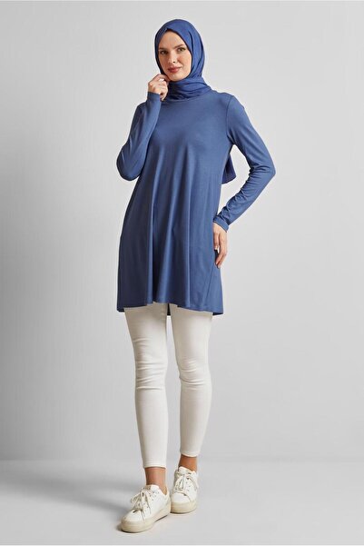 Alvina Crew Neck Stretch Tunic 44788