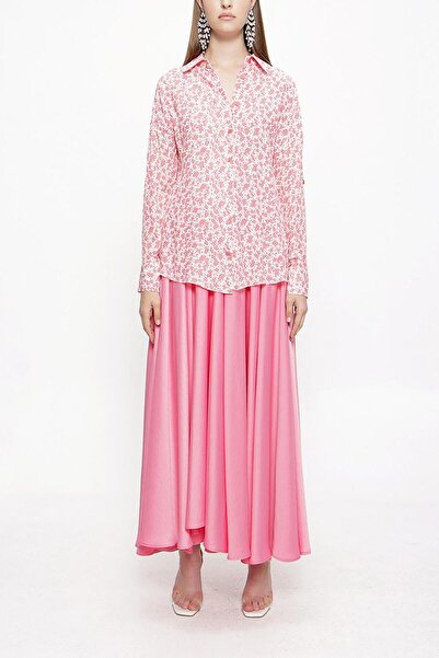 SOCIETA Pembe Bol kesim gömlek 10814