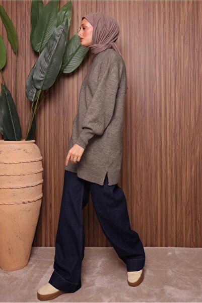 TRENDTESETTÜR ΓΥΝΑΙΚΕΙΟ ΚΑΦΕ (ΕΓΧΡΩΜΟ) ΠΛΕΚΤΟ ΤΟΥΝΙΚ T 0107