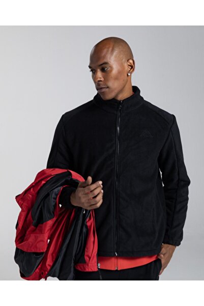 Kappa Authentic Rika Erkek Mercan Kırmızı Regular Fit 3-in-1 Mont