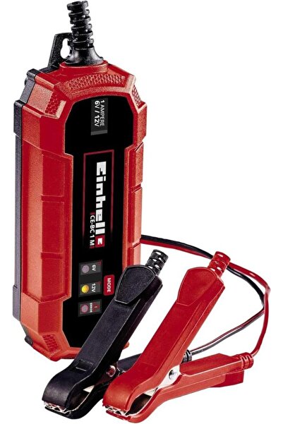 Einhell CE-BC 1M Akıllı Dijital Akü Şarj Cihazı 3-32 Ah 6/12 Volt 1 Amper