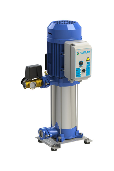 Genel Markalar Sumak Sht12 A 300/6 Düşey Milli Kademeli Hidrofor 14 Kat 19 Daire