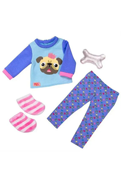 Our Generation Kıyafet - Bulldog Pijama BD30390Z