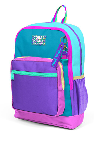 Coral High Kids Pembe Pastel Renkli Okul Sırt Çantası 23759